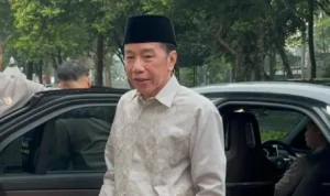 Joko Widodo atau Jokowi dalam sebuah kegiatan di Jakarta.