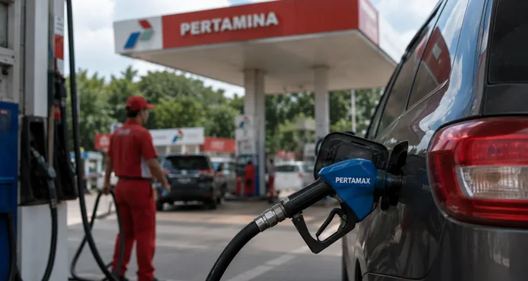 Ilustrasi Pengisian BBM Pertamax