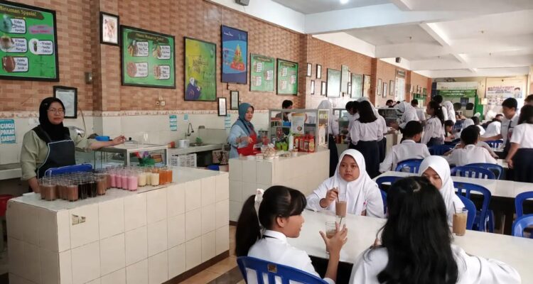 Kantin sekolah yang diwacanakan menjadi bagian dari pelaksanaan Program Makan Bergizi Gratis
