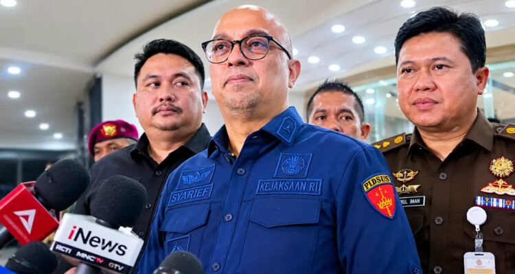 Direktur Penyidikan Jampidsus Kejagung Syarief Sulaeman Nahdi memberikan keterangan terkait kasus MBG.