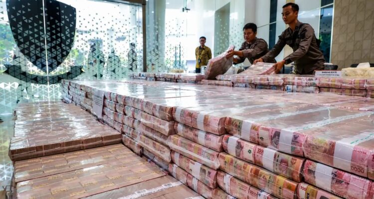 Uang sitaan kasus korupsi terkait RUU Perampasan Aset.