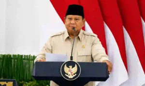 Presiden Prabowo Subianto meresmikan dimulainya proyek LNG Abadi Masela di Kabupaten Kepulauan Tanimbar, Maluku.
