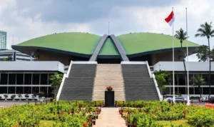 Gedung DPR RI tempat pembahasan revisi UU Pemilu