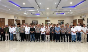 UKW PWI Banten Angkatan ke-28 PWI Banten dan peserta UKW Angkatan ke-28