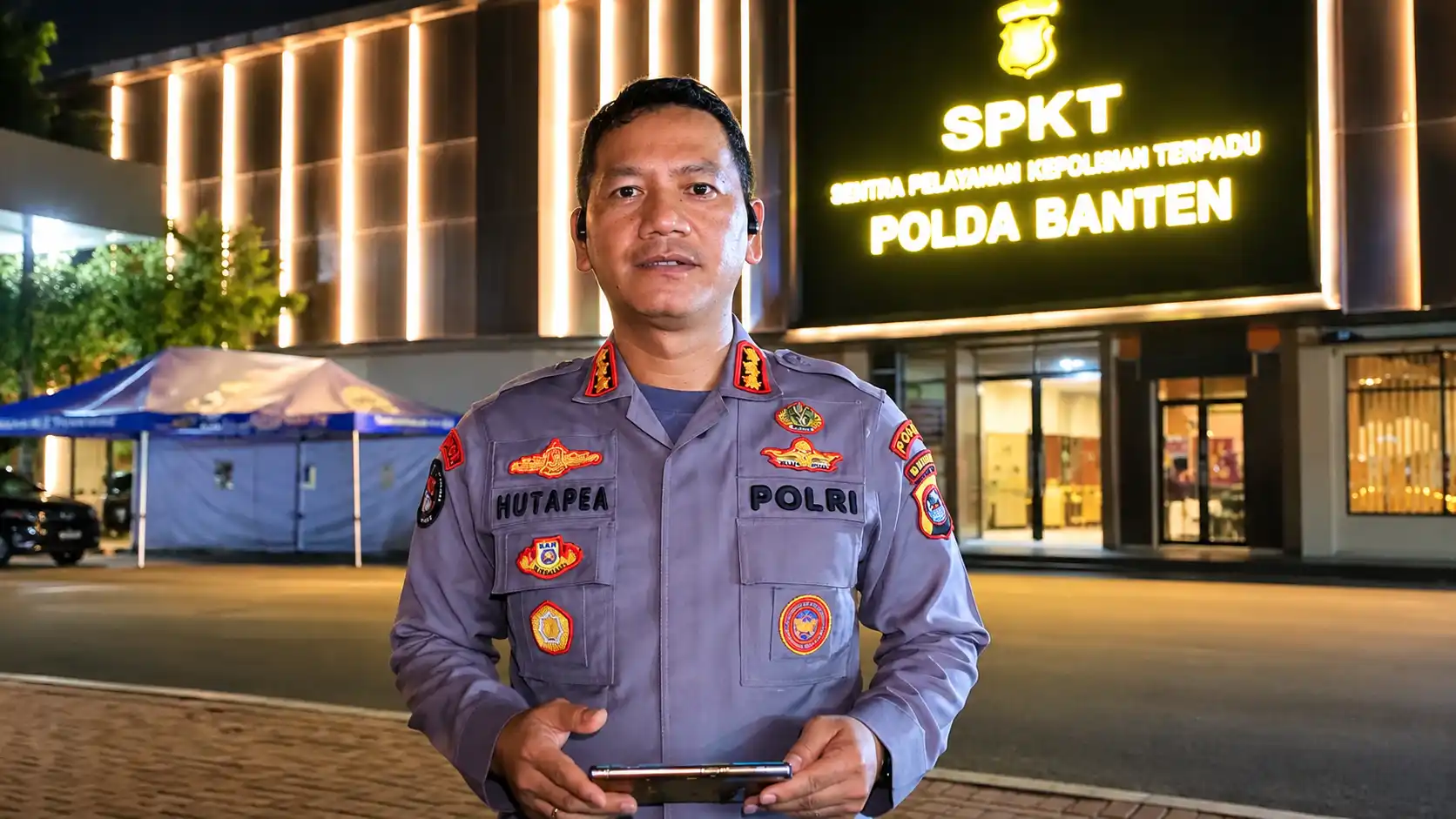 Kabid Humas Polda Banten Kombes Pol Maruli Ahiles Hutapea