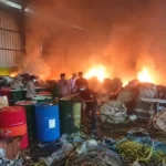 Kebakaran Gudang PT WPLI di Jawilan