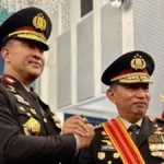 Kapolri Suyudi Ario Seto bersama Listyo Sigit Prabowo