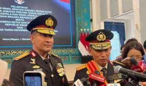Suyudi Ario Seto dan Listyo Sigit Prabowo Suyudi Ario Seto dan Listyo Sigit Prabowo dalam pergantian Kapolri
