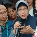Kepala BPS Amalia Adininggar Widyasanti memberikan keterangan terkait kondisi perumahan di Jakarta.