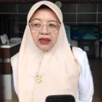 Kepala Disnakertrans Kabupaten Serang Diana Ardianty Utami membahas pencegahan PMI nonprosedural.
