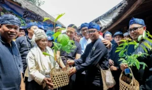 gerakan-baduy-lestari-70-ribu-bibit-1200x675 (1) Kegiatan penyerahan bibit pohon dalam Gerakan Baduy Lestari di kawasan masyarakat adat Baduy, Lebak, Banten.