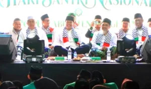 Puncak peringatan Hari Santri Nasional 2026 yang diselenggarakan PCNU Kabupaten Tangerang di Kaduagung.