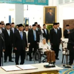 Pelantikan 26 anggota Wantimpres di Istana Negara