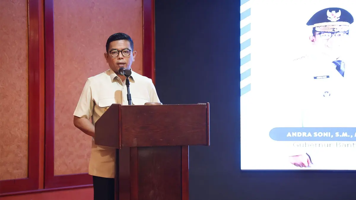 Gubernur Banten Andra Soni membahas elektrifikasi jalur kereta Rangkasbitung-Merak